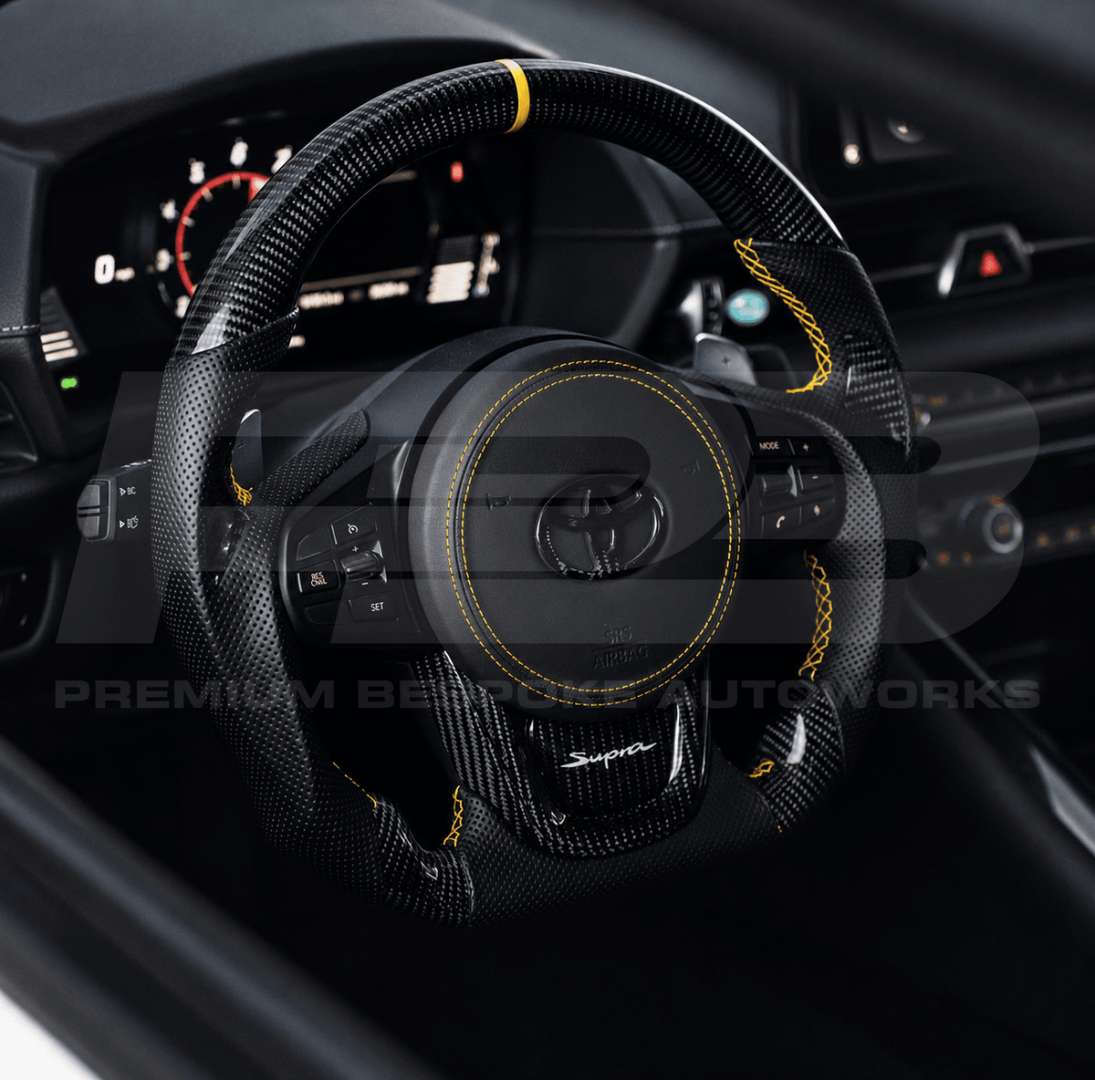 Toyota Supra MKV Custom Steering Wheel, Build Your Own