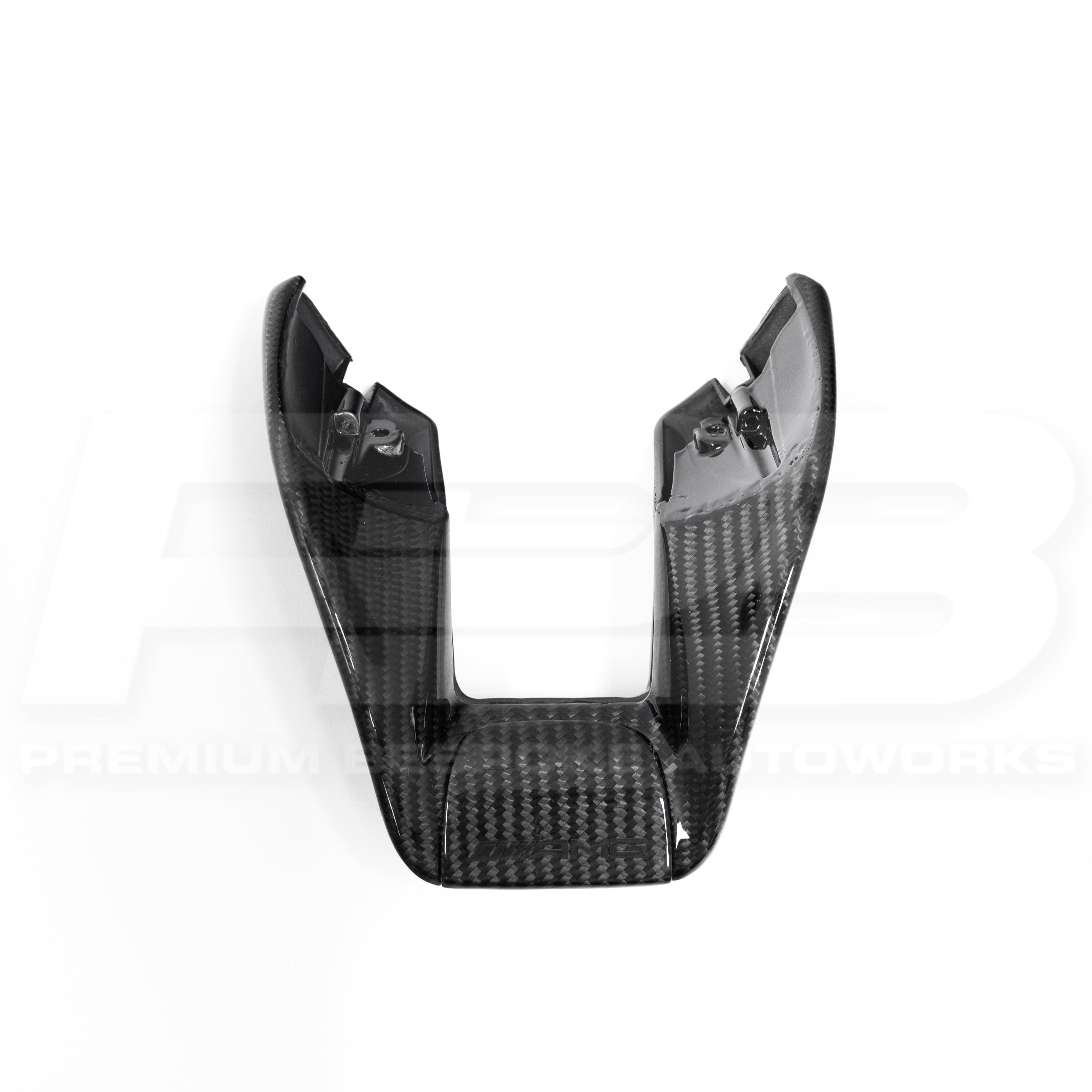 2016 - 2018 Mercedes AMG Carbon Fibre Lower Steering Wheel Trim