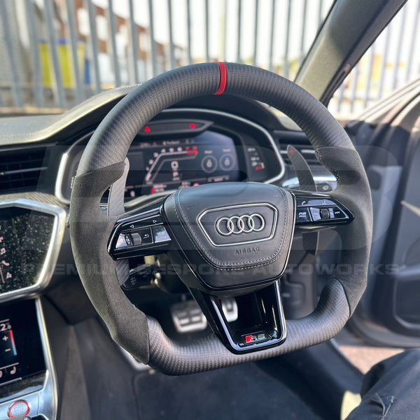 Audi RS6 C8 Custom Steering Wheel, Build Your Own