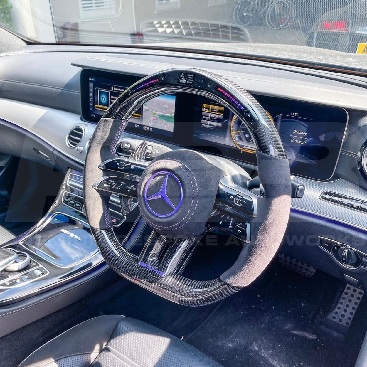 2022 Mercedes AMG Steering Wheel Upgrade