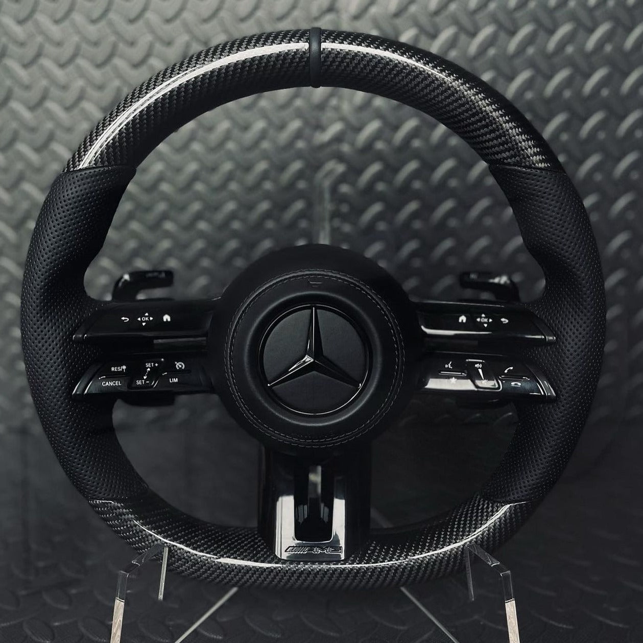 2022 Mercedes Carbon Fibre Steering Wheel