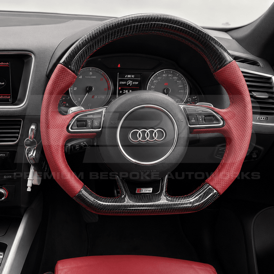 Audi Build Your Own custom steering wheel, configured to your spec