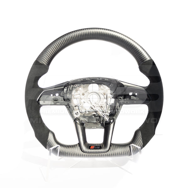 Audi RS7 C8 Matte Carbon Fibre Steering Wheel