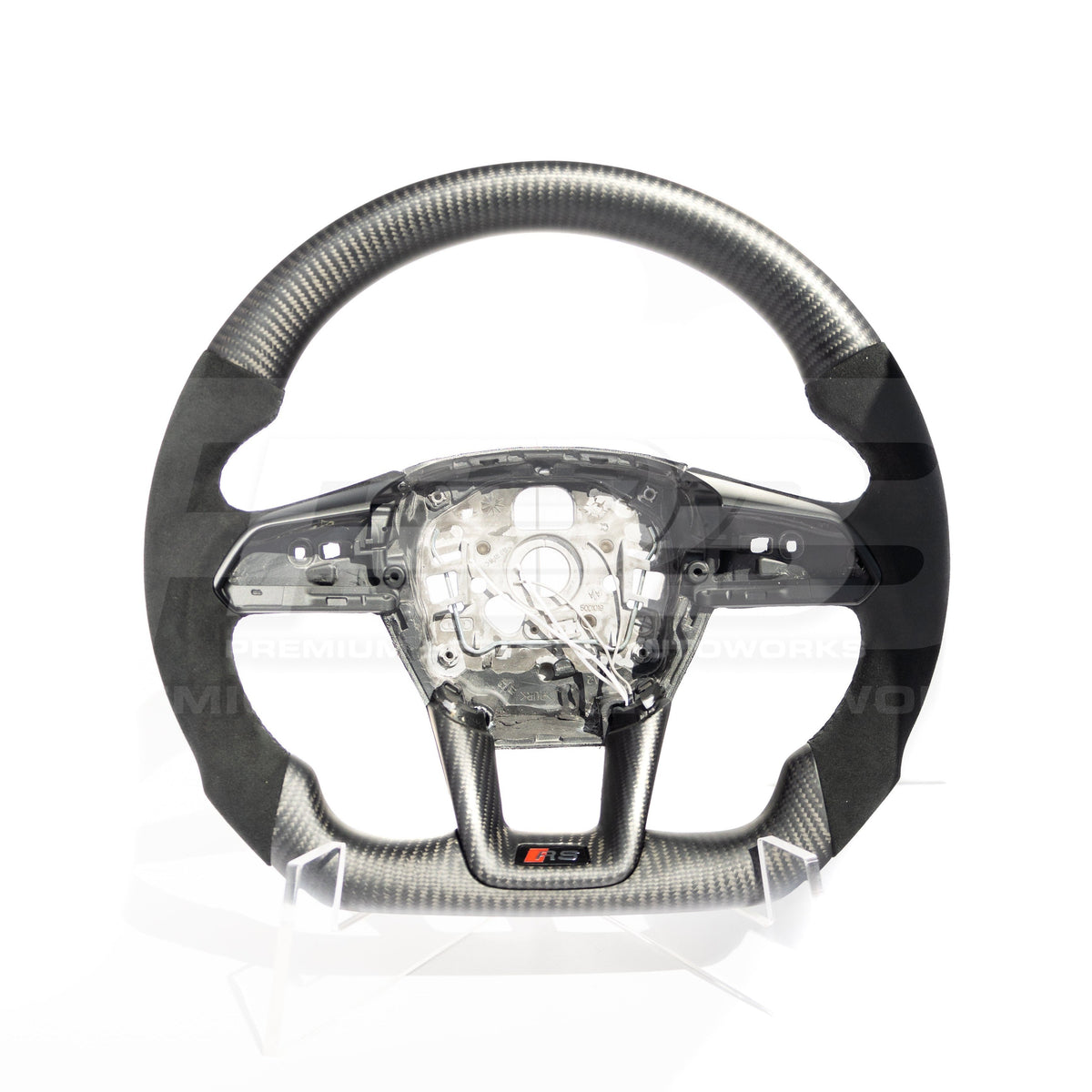 Audi RS6 C8 Matte Carbon Fibre Steering Wheel | Premium Bespoke AutoWorks