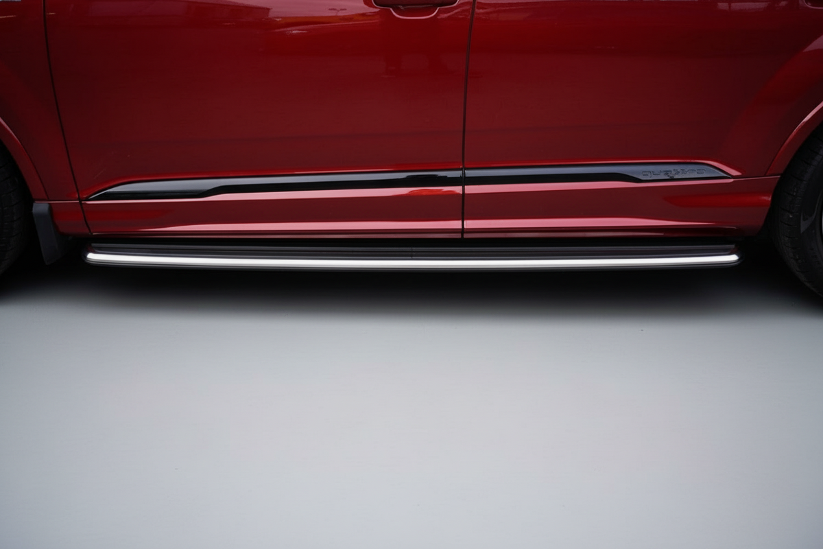Audi Q8 2019 On Oe Style 2 Running Boards - Side Steps - Pair - Silver | Premium Bespoke AutoWorks