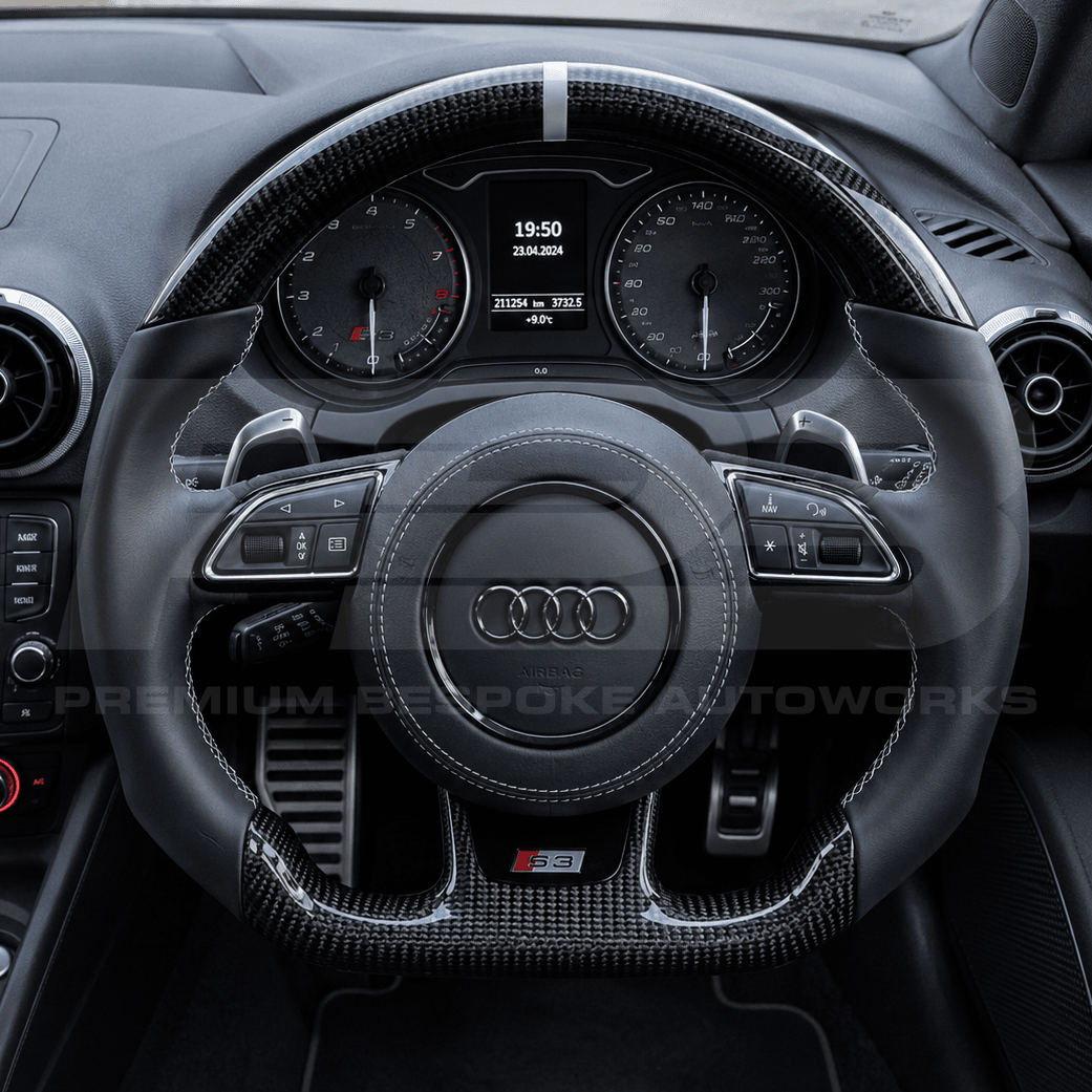 Audi Build Your Own custom steering wheel, configured to your spec