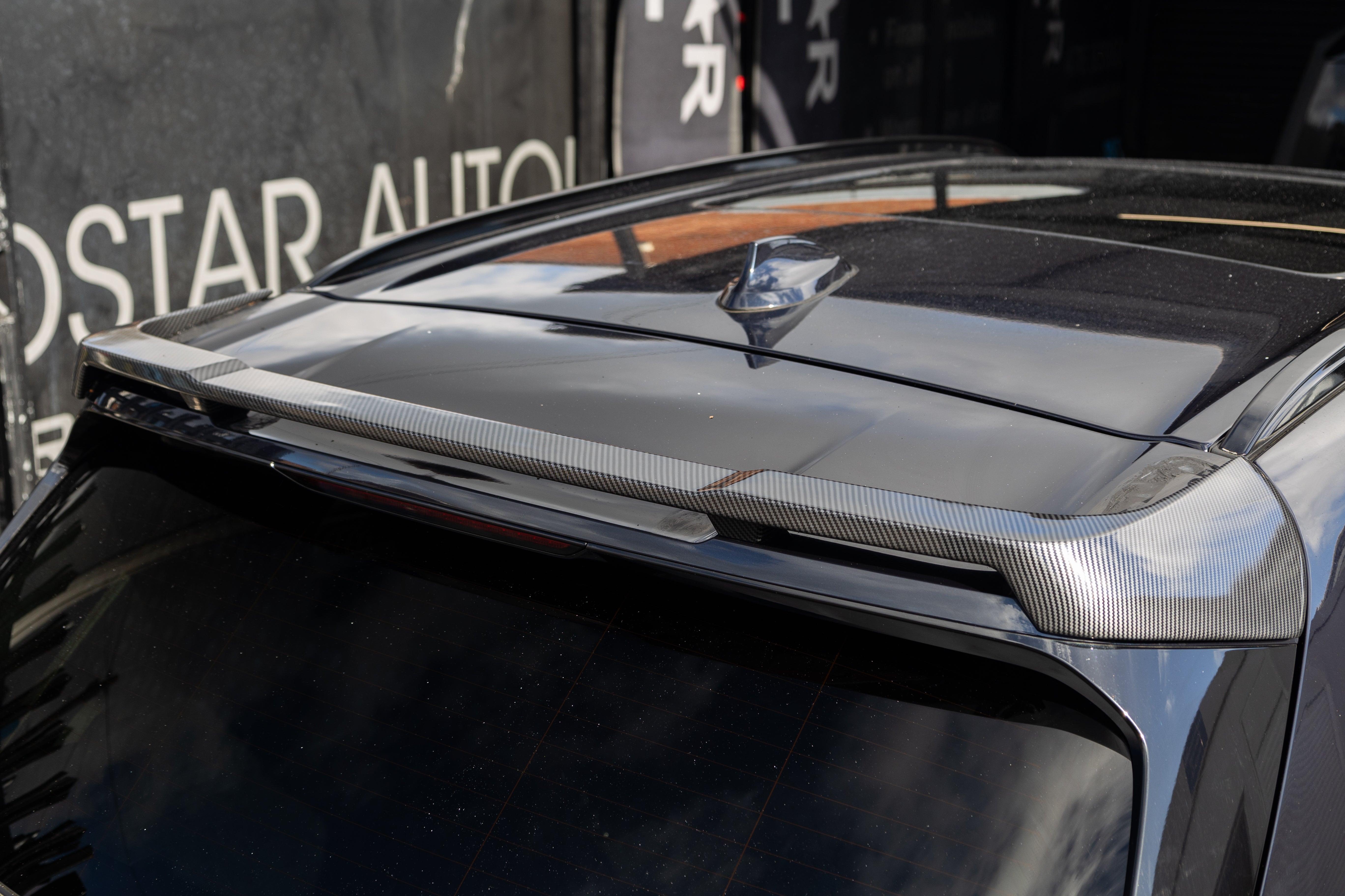 BMW X5 Carbon rear spoiler