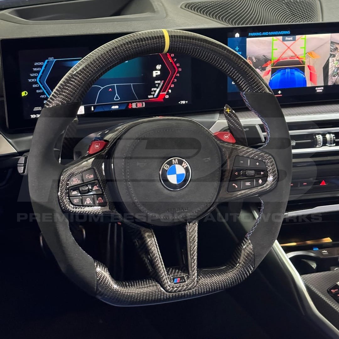 BMW G80 M3 LCI Carbon Fibre Steering Wheel
