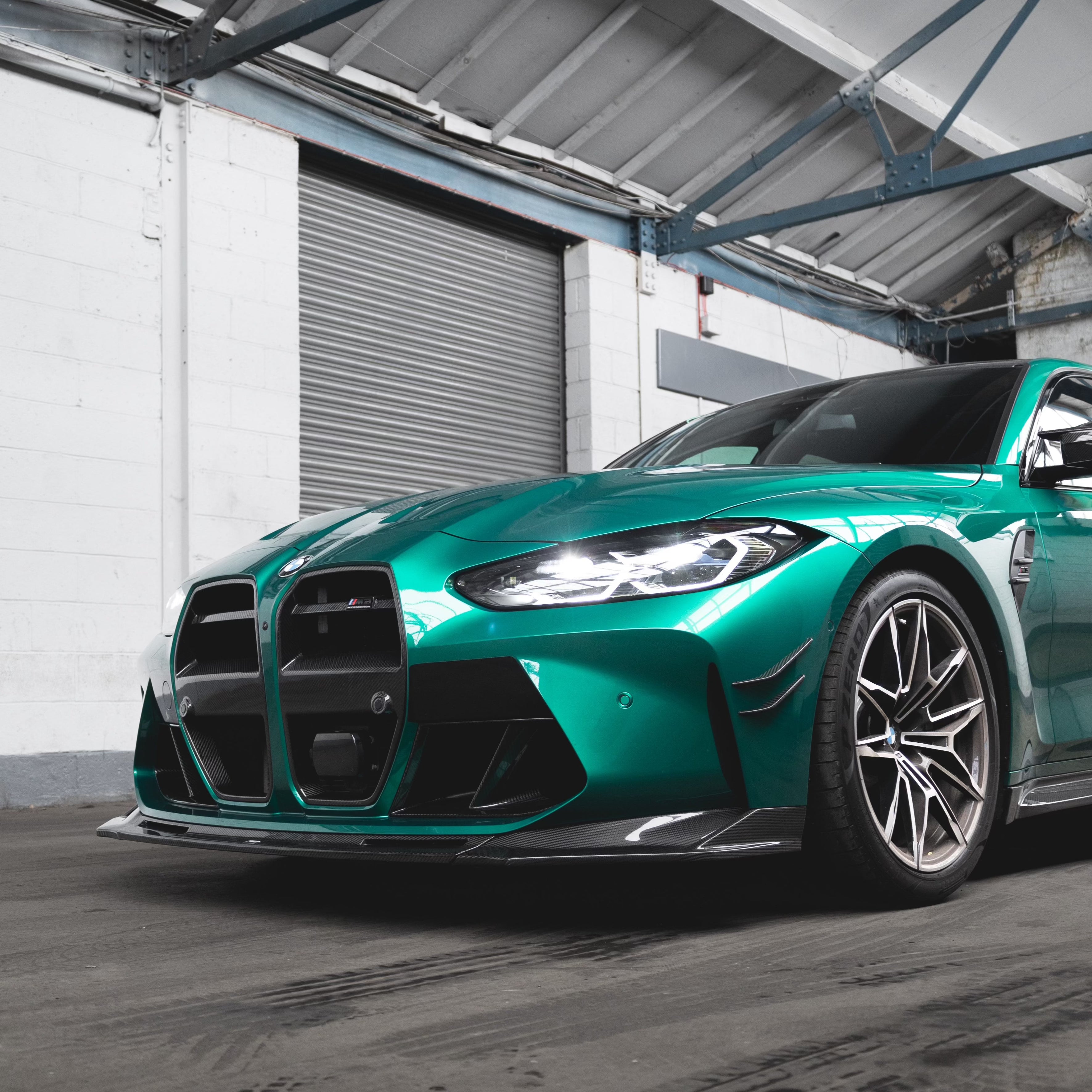 BMW M3 M4 G80 G82 Carbon Fibre Front Bumper Ducts