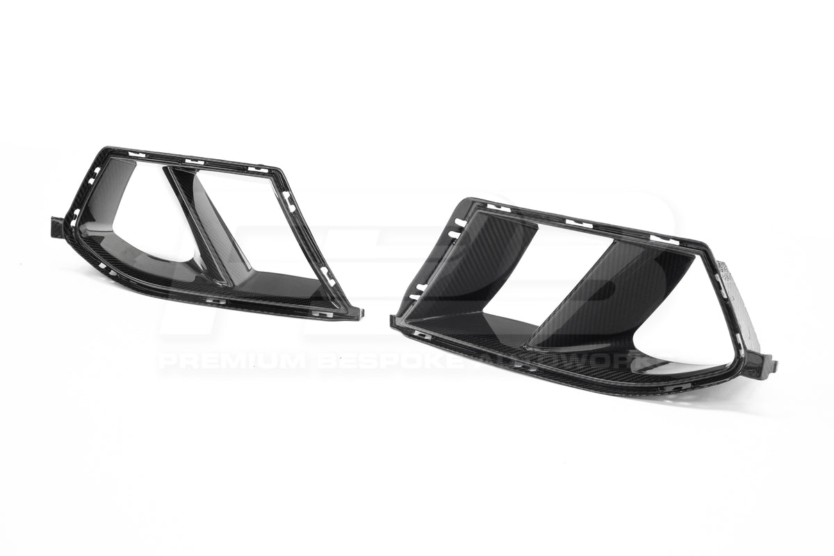 BMW M3/M4 G80/G82 CARBON FIBRE FRONT BUMPER DUCTS 2021+ | Premium Bespoke AutoWorks