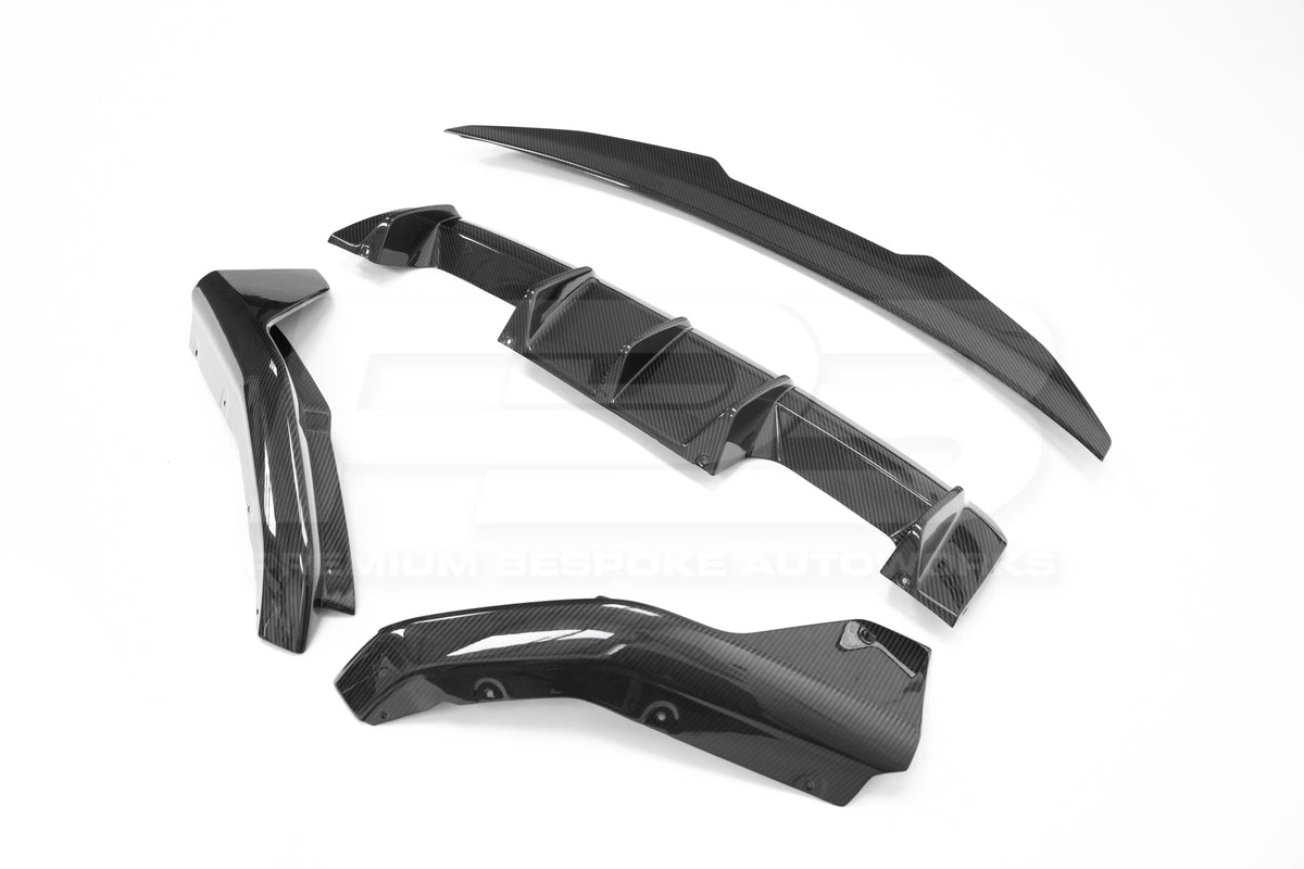BMW M3/M4 G80/G82 CARBON FIBRE REAR END KIT 2021+ | Premium Bespoke AutoWorks