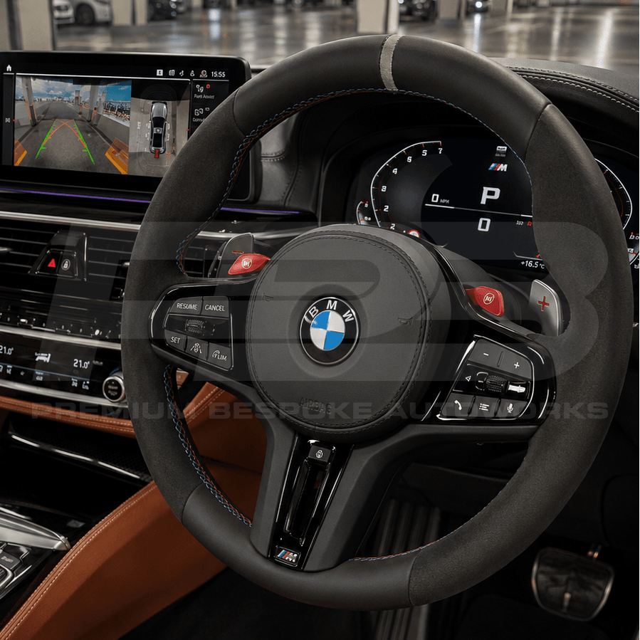 BMW M5 F90 Custom steering wheel