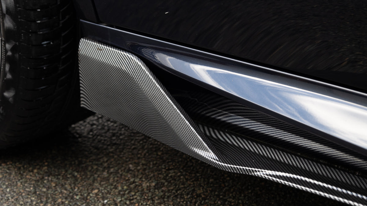 Carbon Fibre Look Side Skirts - BMW X5 G05 (2018-Present) | Premium Bespoke AutoWorks