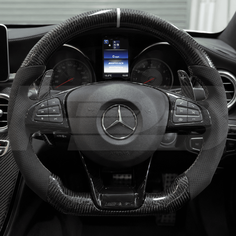 C43 AMG Carbon Fibre Steering Wheel