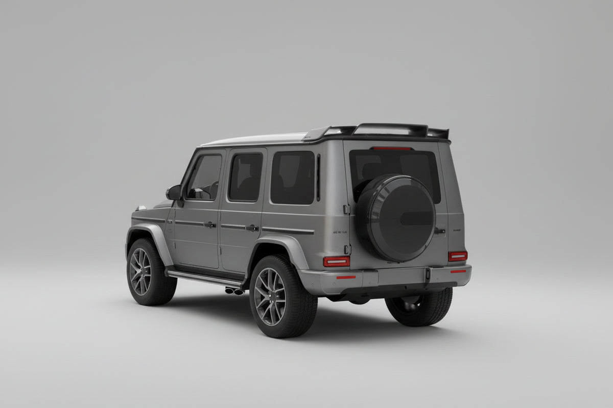 Carbon Fibre Rear Roof Spoiler B Style For Mercedes G Wagon 2018-2022 G63 | Premium Bespoke AutoWorks