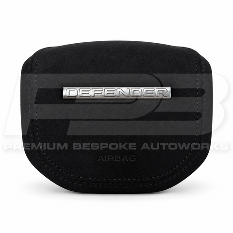 Land Rover Defender L663 Custom Airbag Cover, Leather or Alcantara