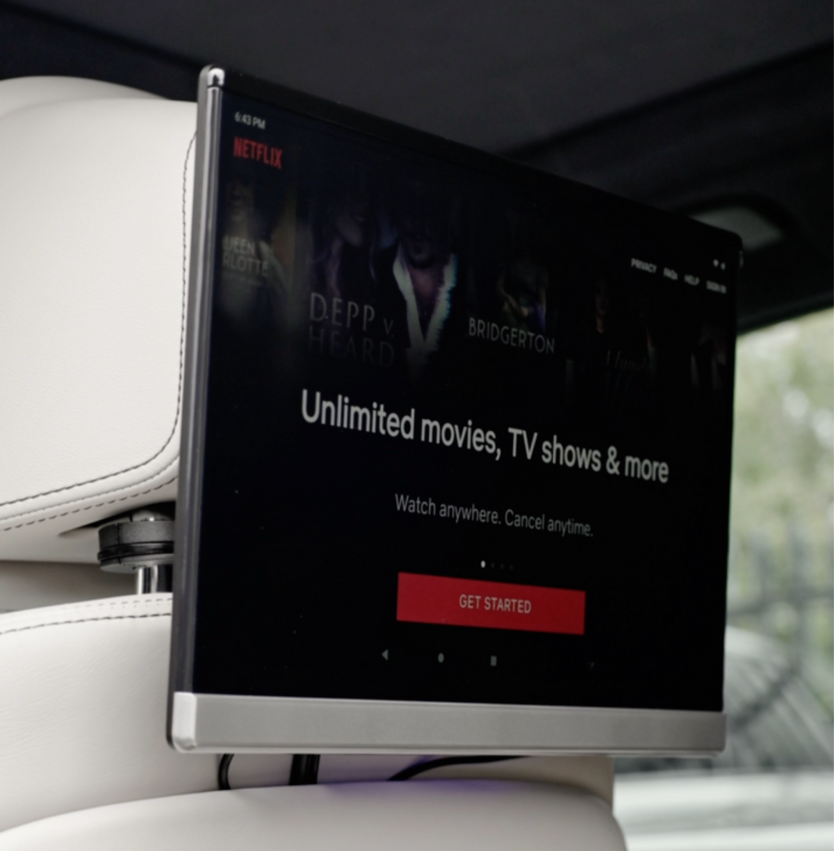 Android Rear Seat Entertainment TV Tablet kit | Premium Bespoke AutoWorks