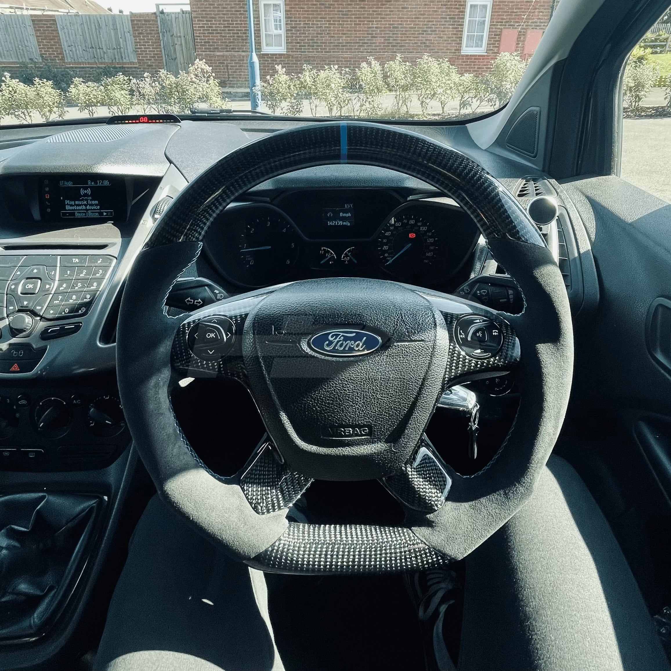 Ford Transit Carbon Fibre Steering Wheel