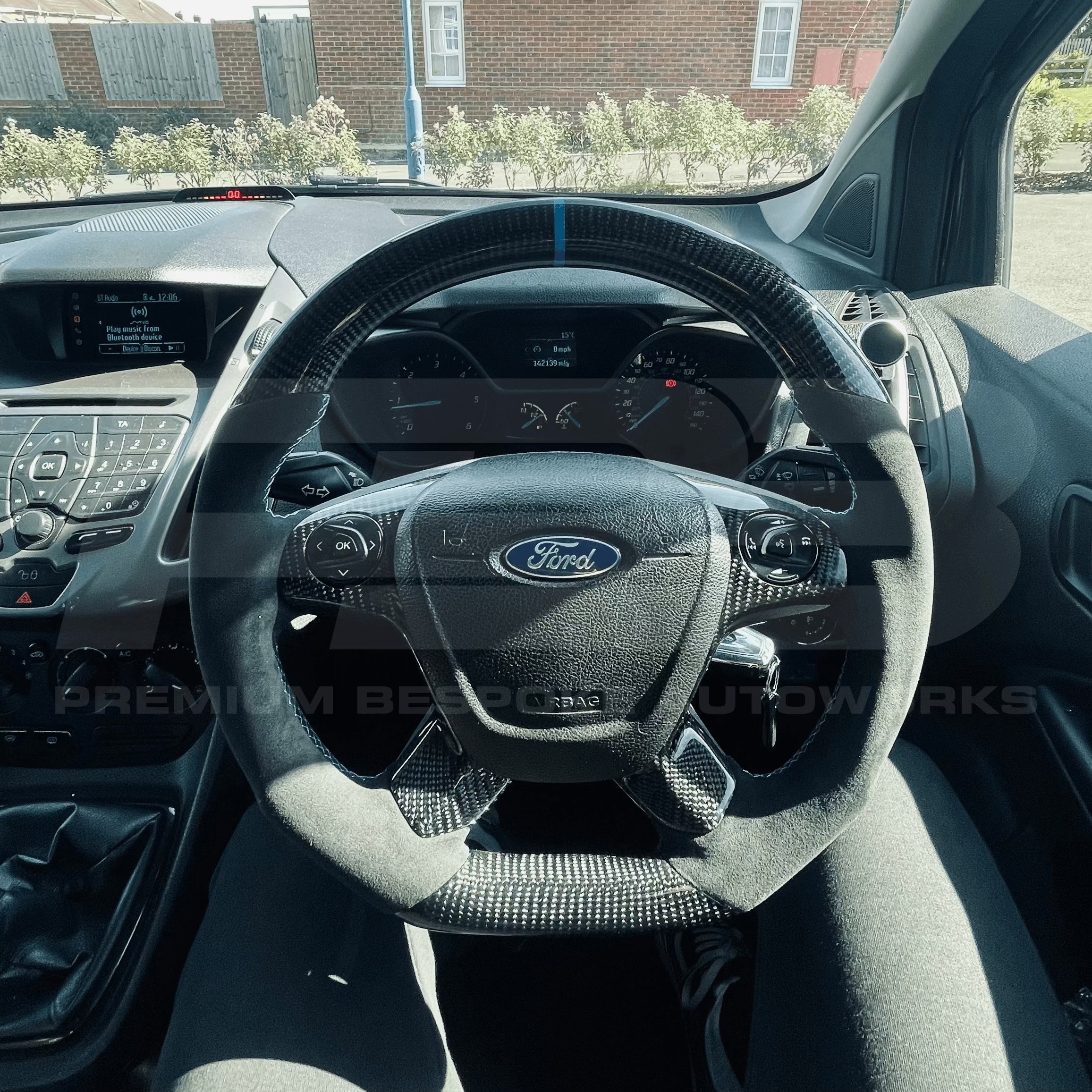 Ford Transit Carbon Fibre Steering Wheel