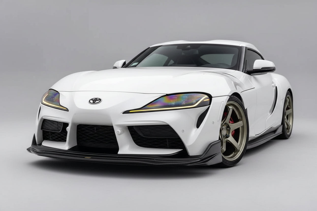 Toyota GR Supra Mk5 CSL Yellow Daytime Running Lights LED Module Set