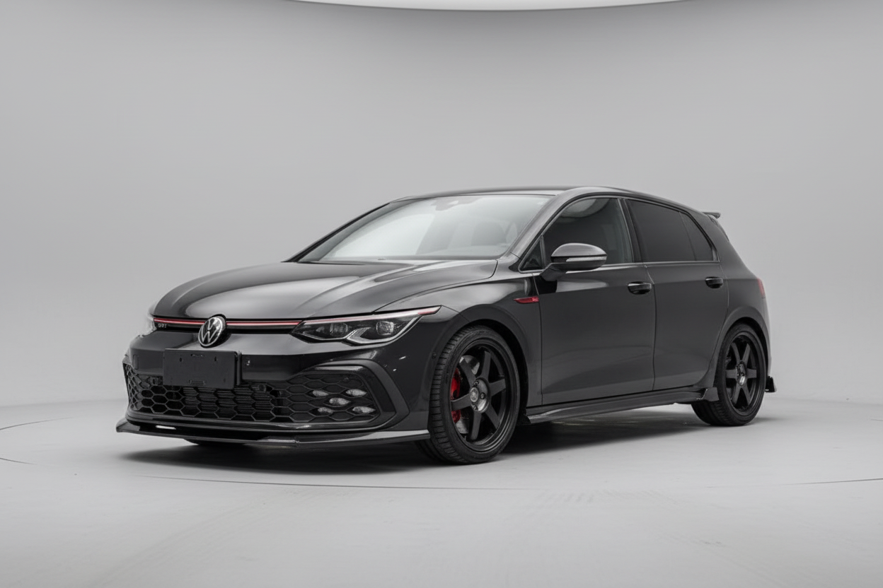 Golf GTI MK8 Carbon Fibre Front Splitter