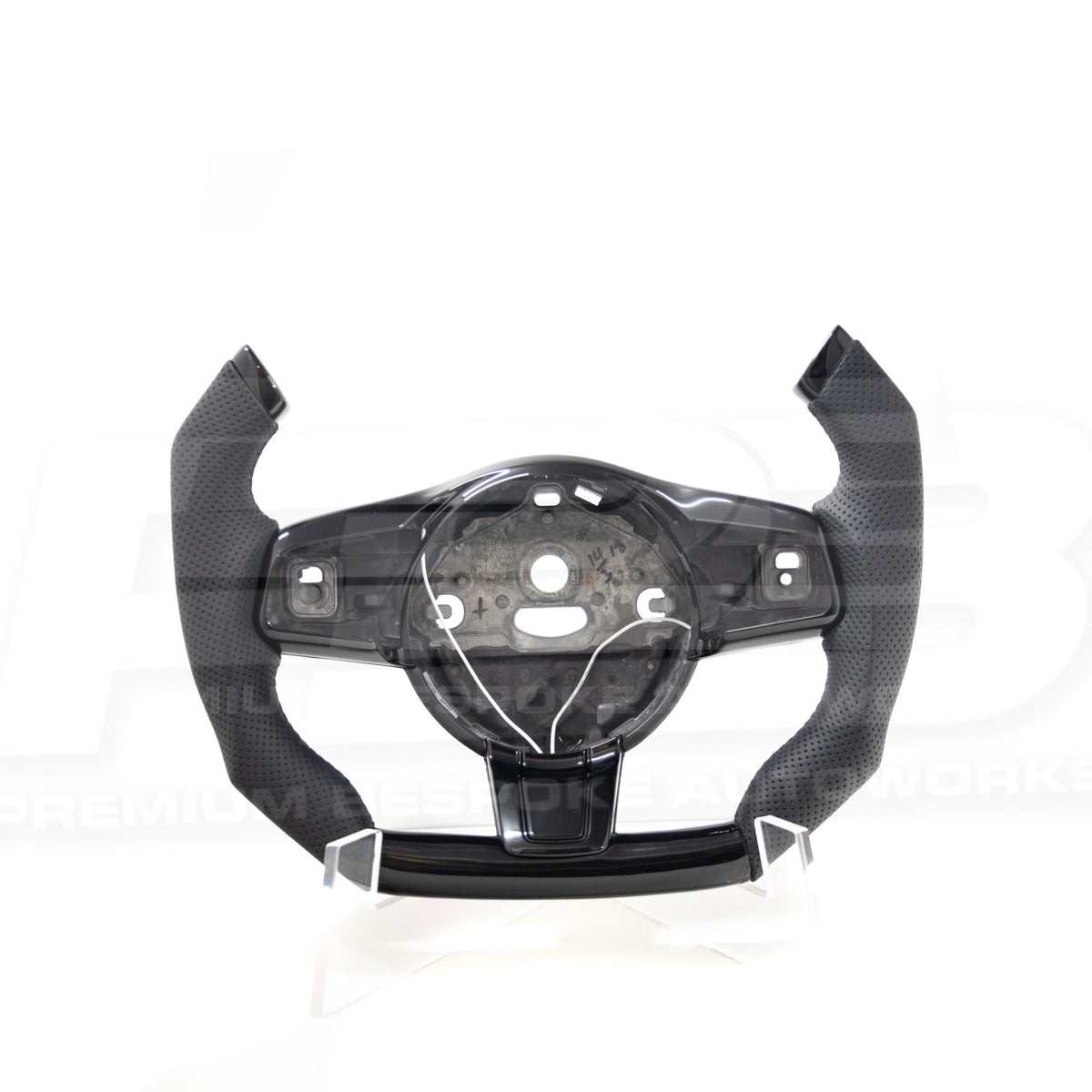 Jaguar F-Type Custom Steering Wheel product image on white background