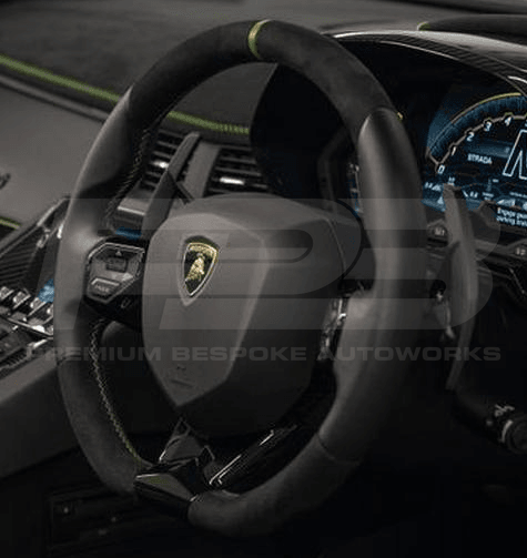 Lamborghini Aventador Alcantara Steering Wheel