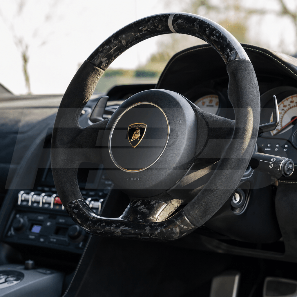 Lamborghini Gallardo Forged Carbon Fibre Steering Wheel