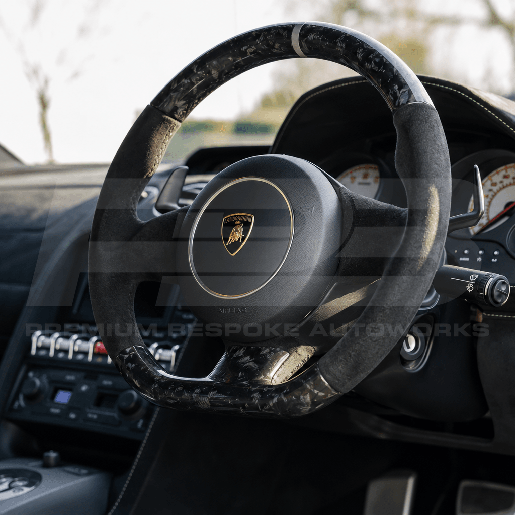 Lamborghini Gallardo Forged Carbon Fibre Steering Wheel