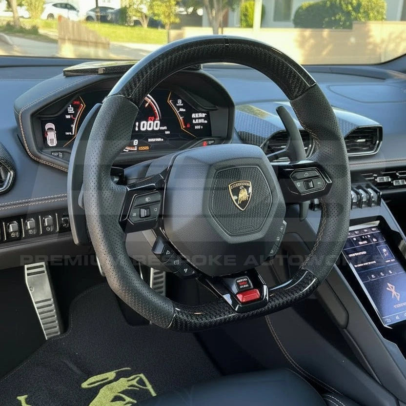 Lamborghini Huracan Carbon Fibre Steering Wheel