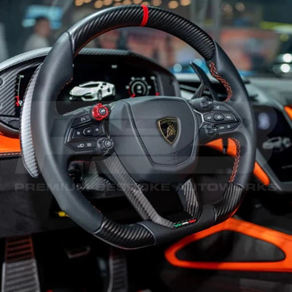 Lamborghini Revuelto Carbon Fibre Steering Wheel