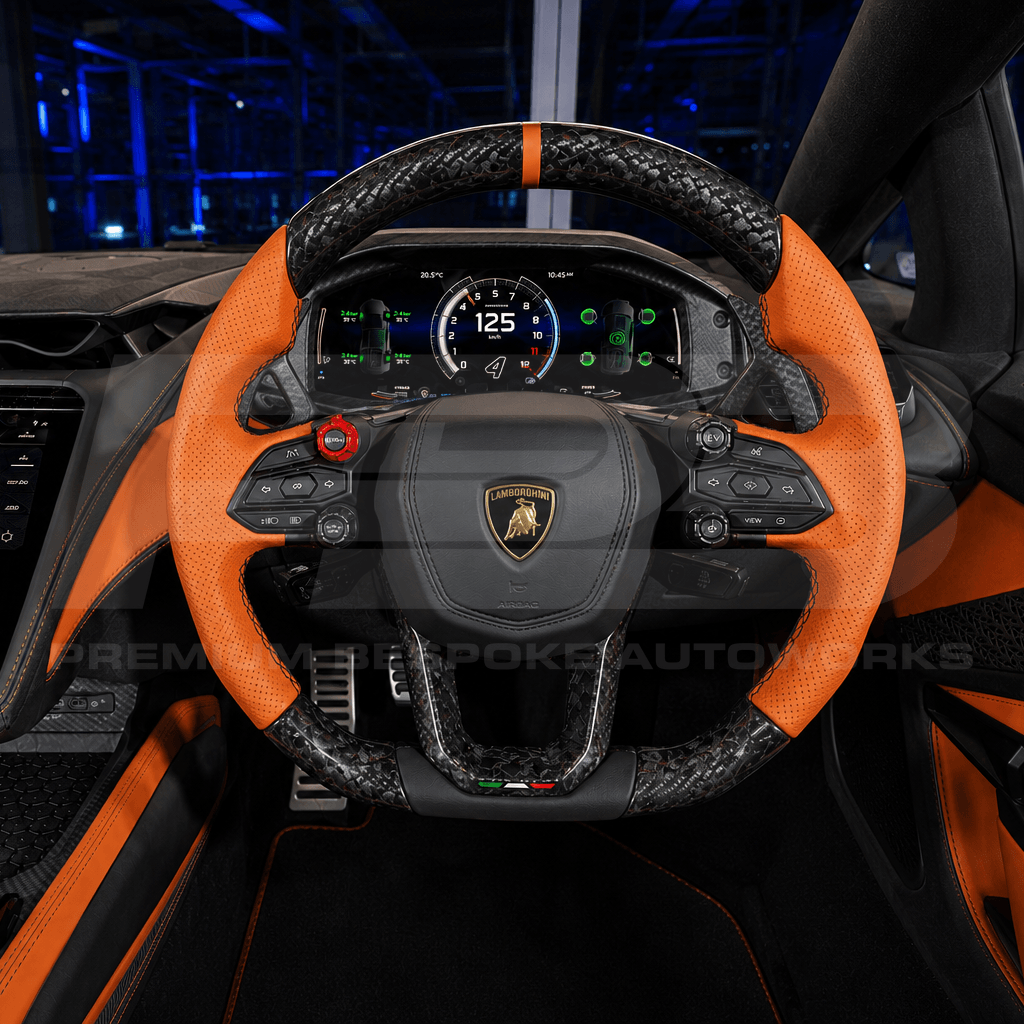 Lamborghini Temerario Forged Carbon Fibre Steering Wheel