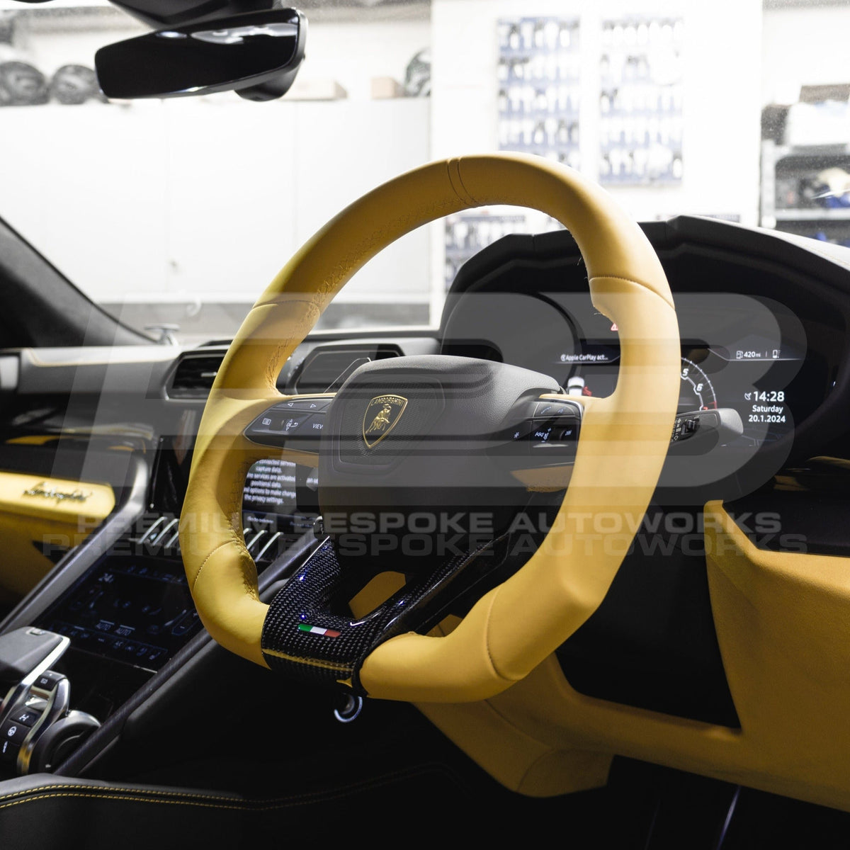 Lamborghini Urus Custom Steering Wheel Design your Own | Premium Bespoke AutoWorks
