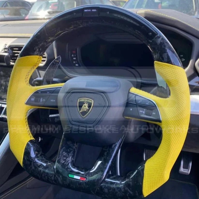 Lamborghini Urus Forged Carbon Fibre Steering Wheel