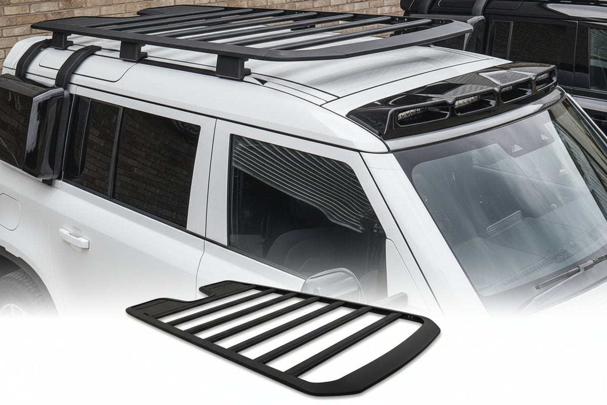Land Rover Defender 130 L663 2020+ Black Expedition Roof Rack
