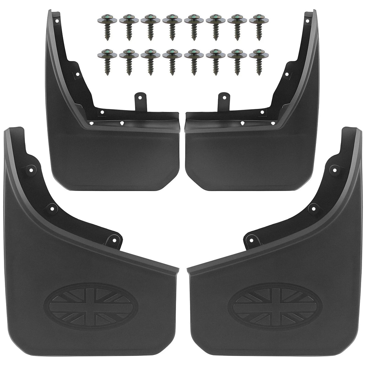 Land Rover Defender L663 Front & Rear Mud Flap Set Product Image