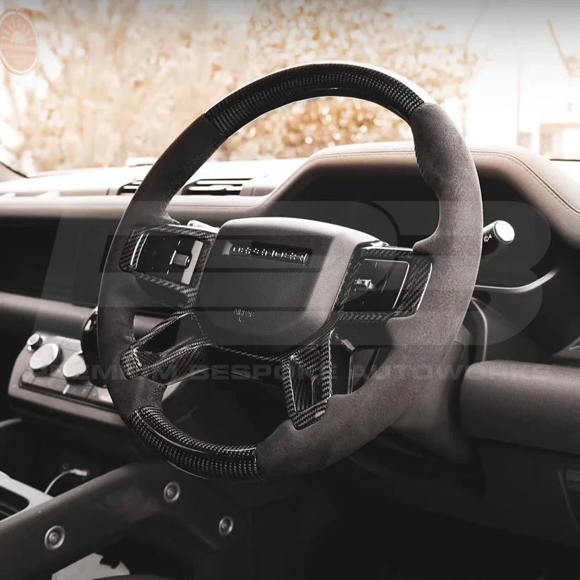 Land Rover Defender Carbon Fibre Steering Wheel