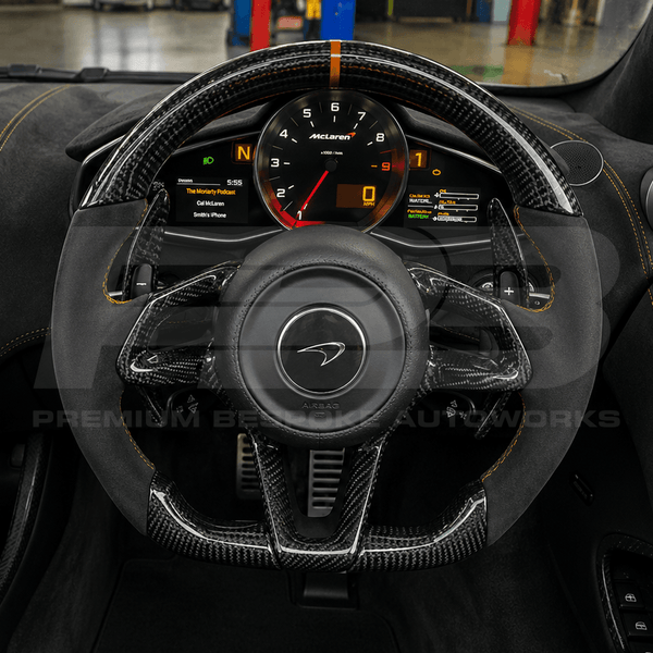 McLaren 12C Custom Steering Wheel, Build Your Own