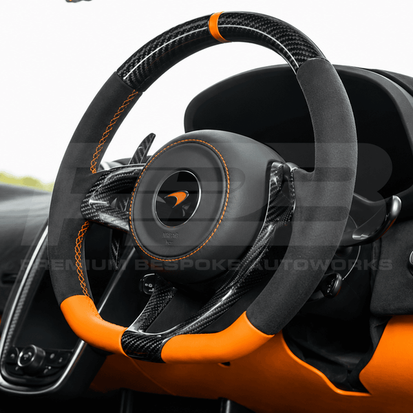 McLaren 570S Custom Steering Wheel, Build Your Own