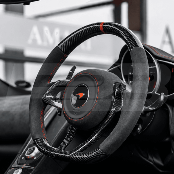 McLaren 650S Custom Steering Wheel, Build Your Own