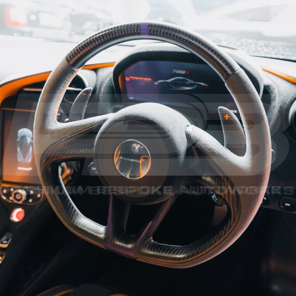 McLaren 720S Custom Steering Wheel, Build Your Own