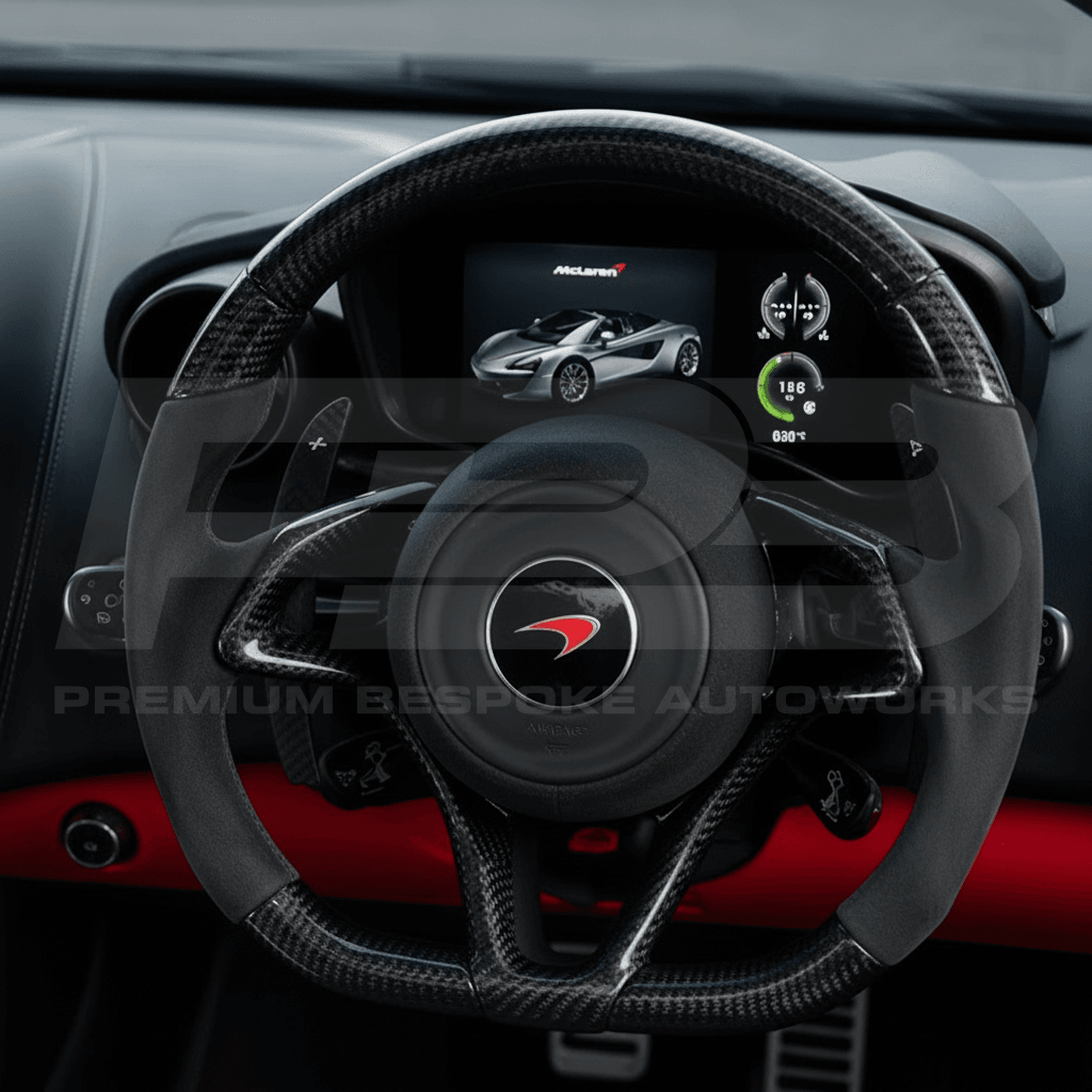 Mclaren MP4 12c Custom Steering Wheel