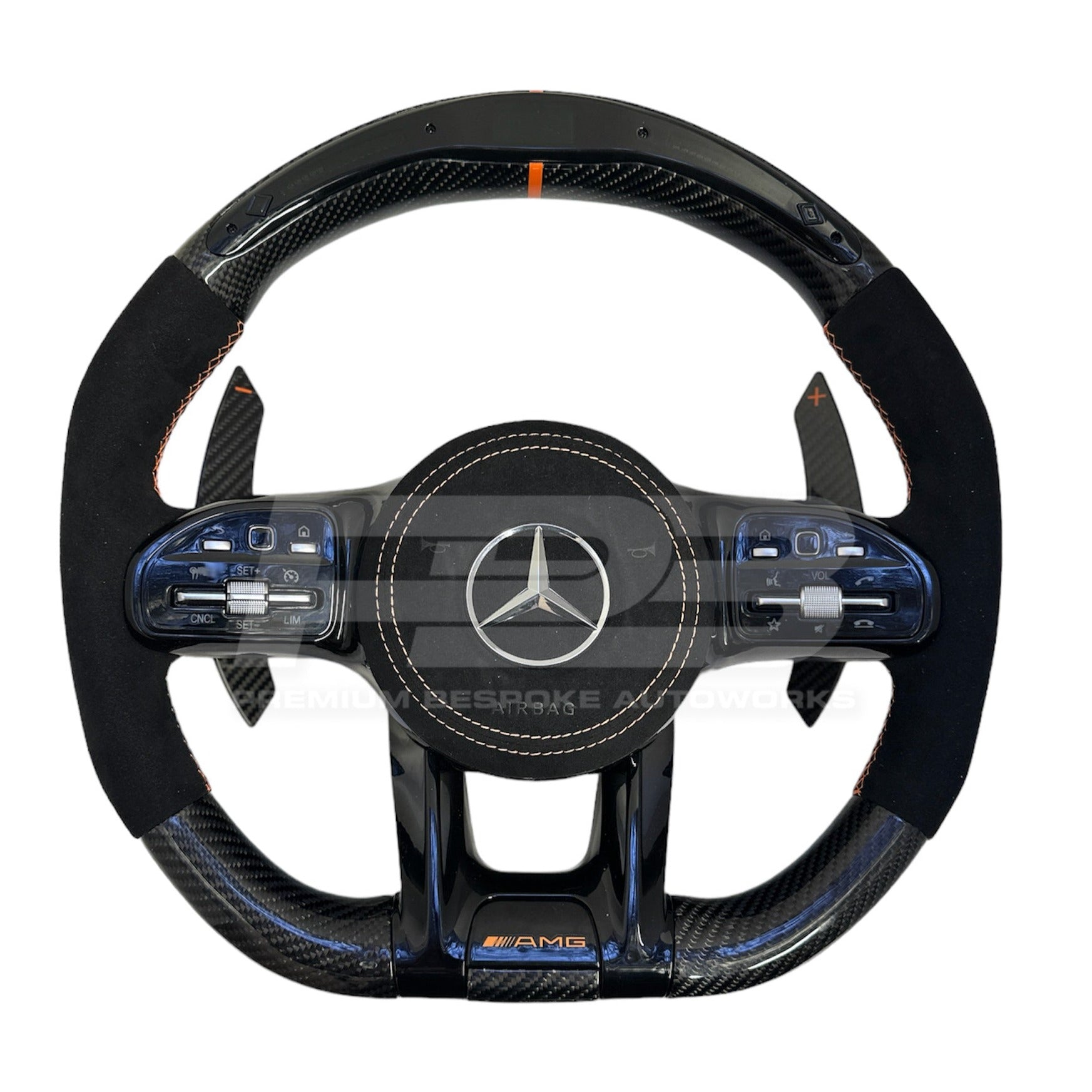 Mercedes A45 AMG Custom Steering Wheel 