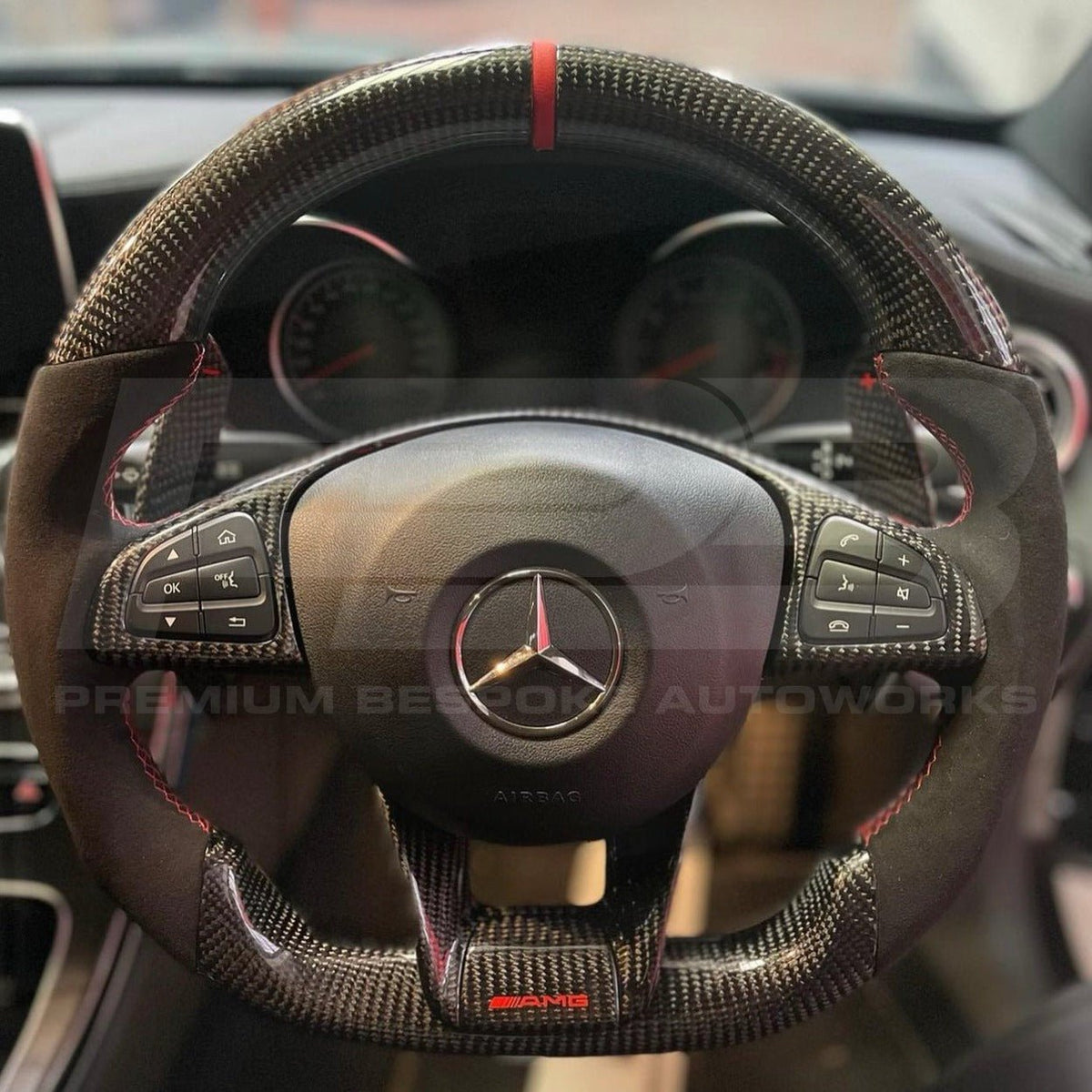 Mercedes AMG Custom Steering Design Your Own | Premium Bespoke AutoWorks