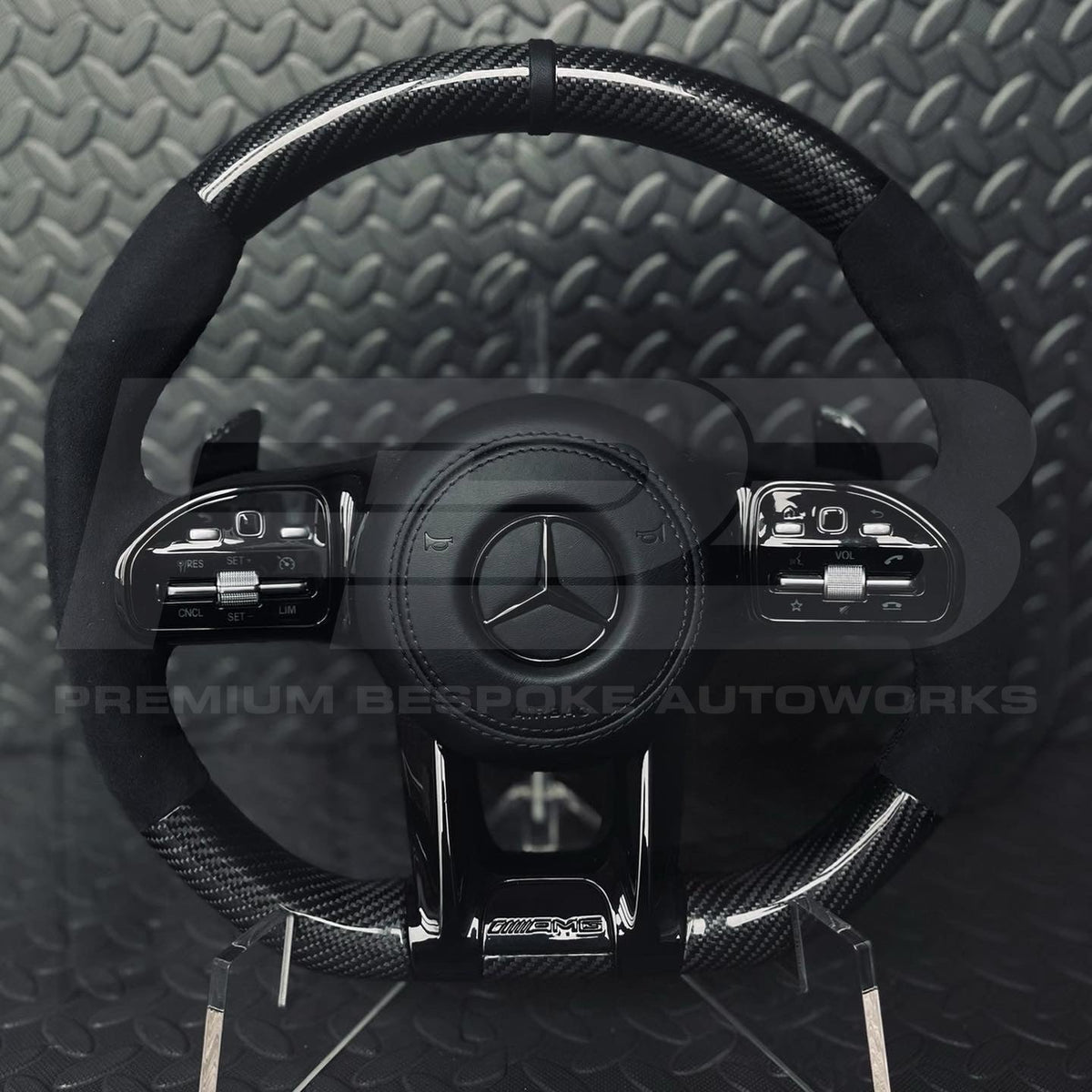 Mercedes C43 AMG W205 Facelift Custom Steering Wheel, Build Your Own