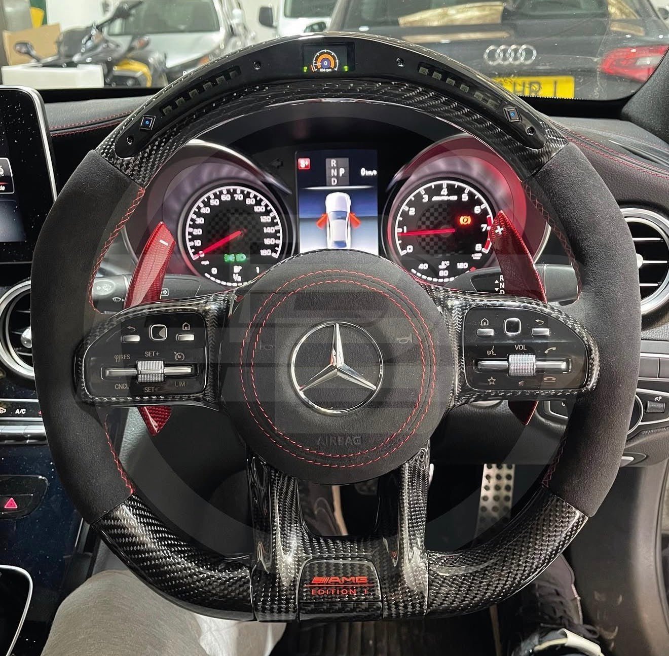 Mercedes C43 AMG Carbon Fibre Steering Wheel