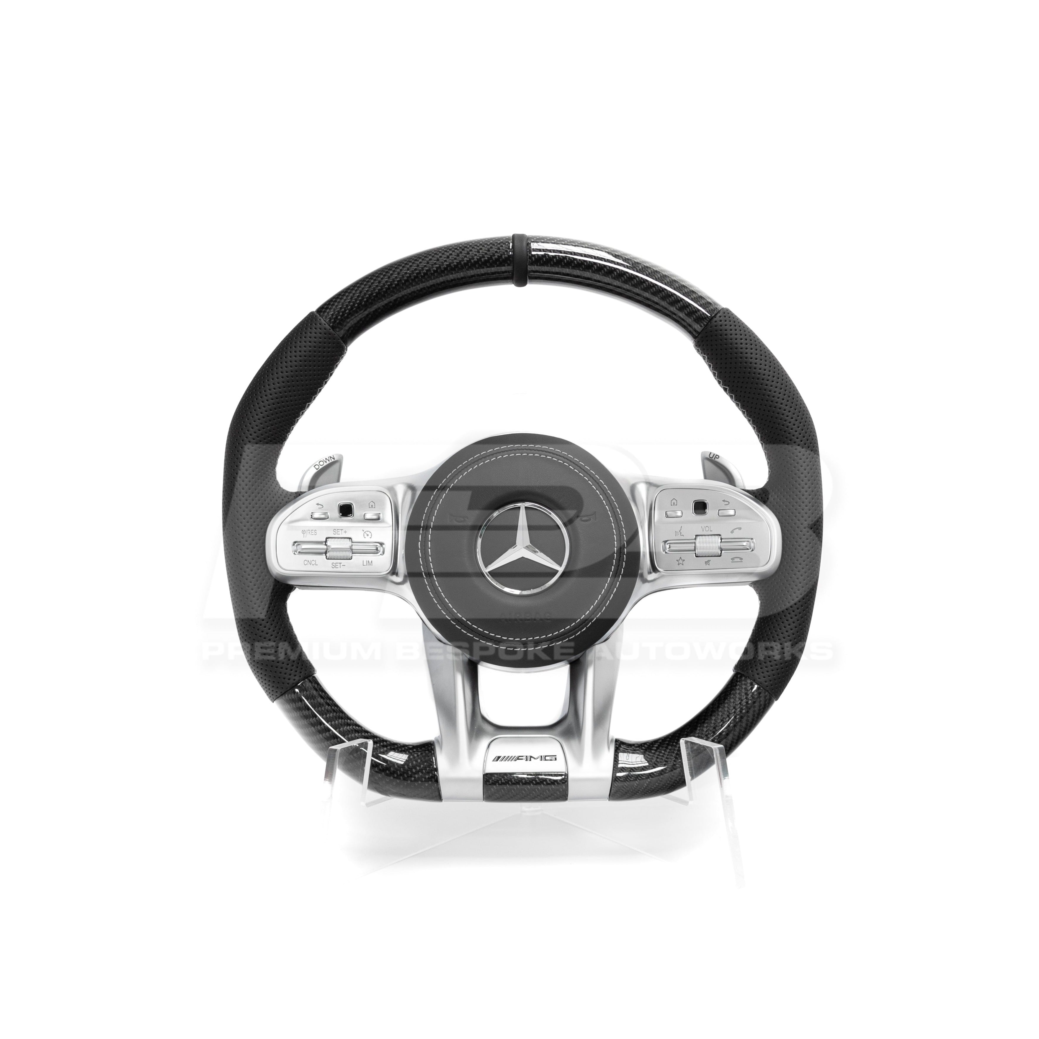 Mercedes C63 AMG Carbon Steering Wheel