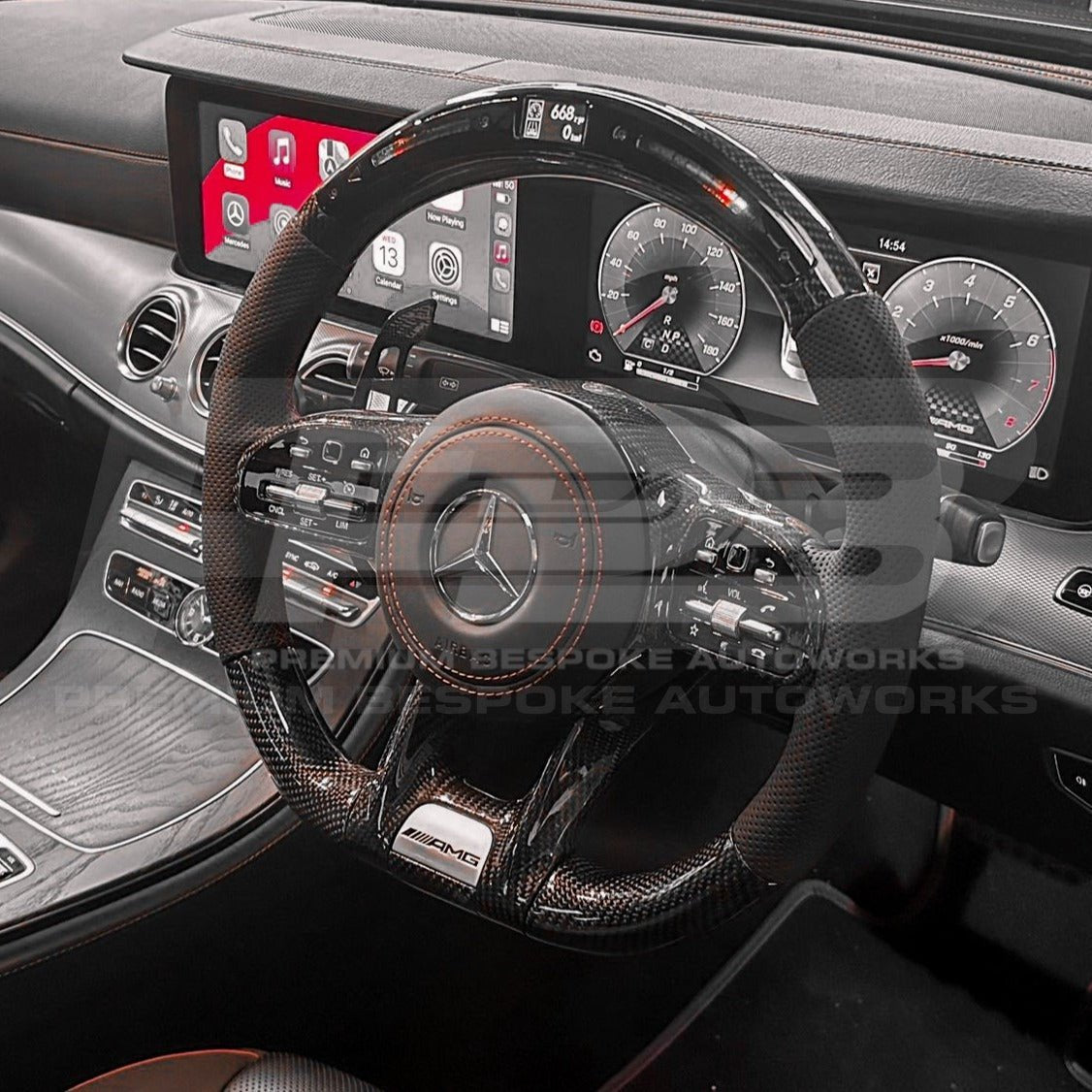 Mercedes E53 AMG W213 Custom Steering Wheel, Build Your Own