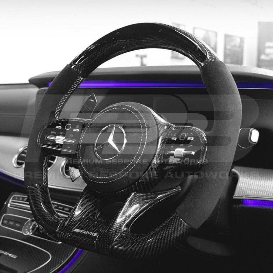 Mercedes E63 AMG W212 Facelift Custom Steering Wheel, Build Your Own