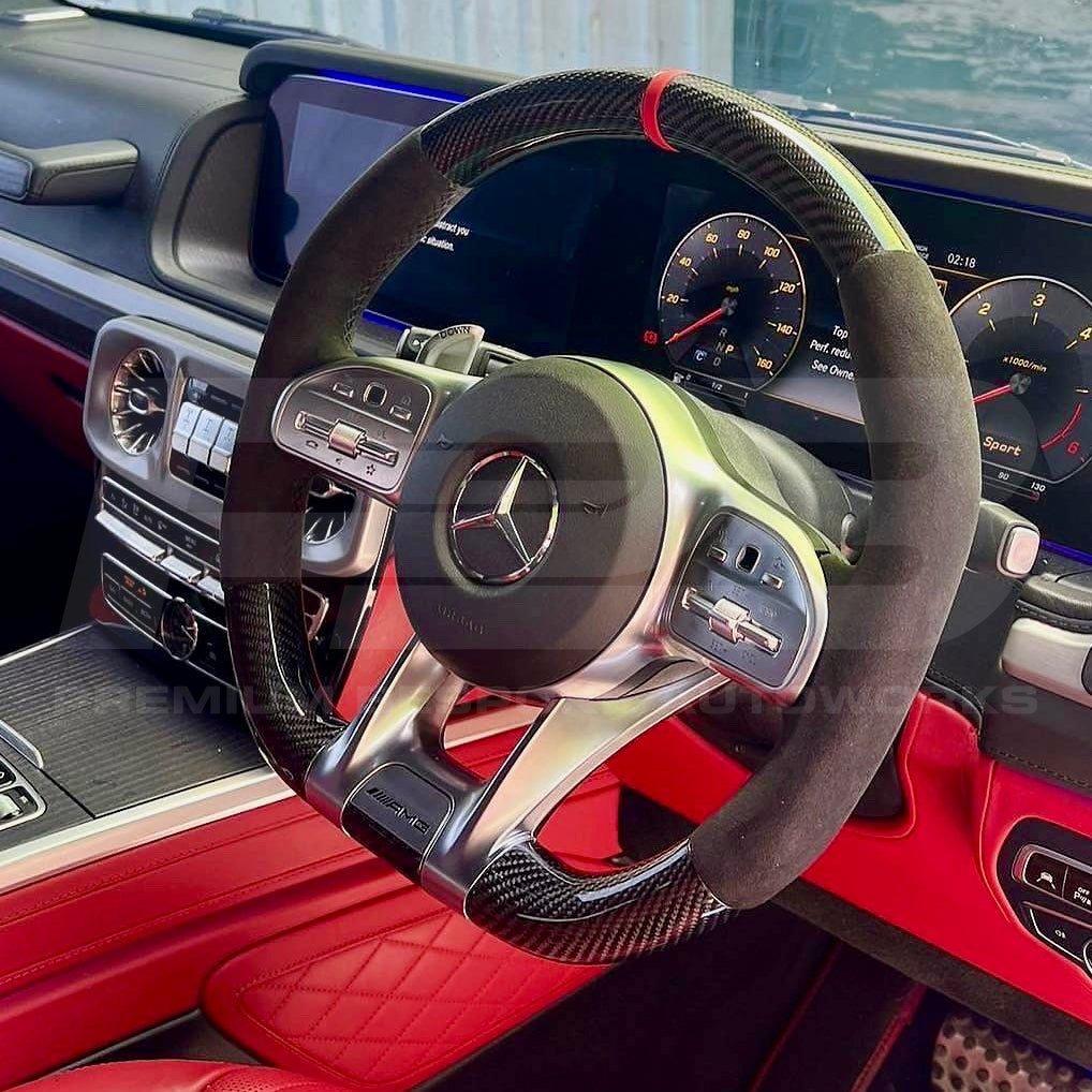 Mercedes G350 Custom Steering Wheel